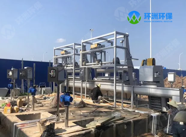 SZL型回转式机械格栅